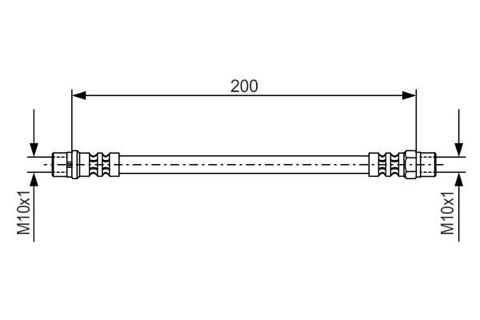 Bosch 1 987 476 403 Brake Hose, photo 3
