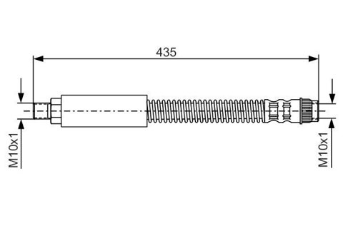 Bosch 1 987 476 905 Brake Hose, photo 3