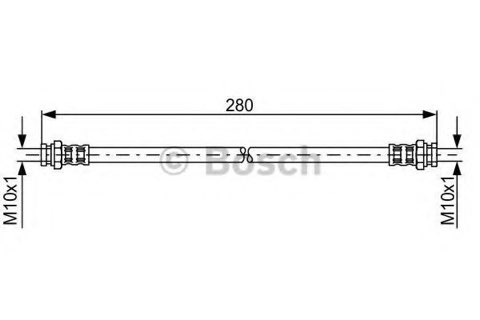 Bosch 1 987 476 985 Brake Hose