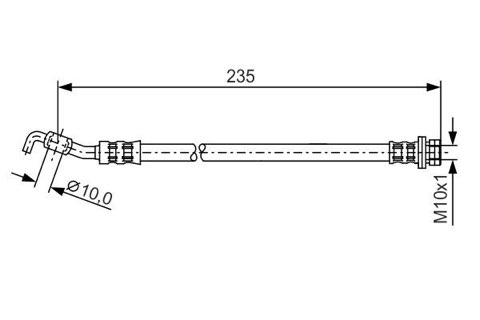 Bosch 1 987 481 177 Brake Hose, photo 3