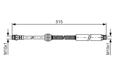 Bosch 1 987 481 447 Brake Hose, photo 3