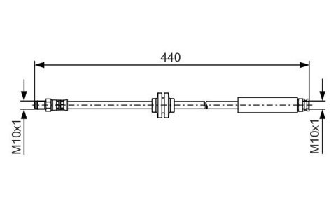Bosch 1 987 481 484 Brake Hose, photo 3