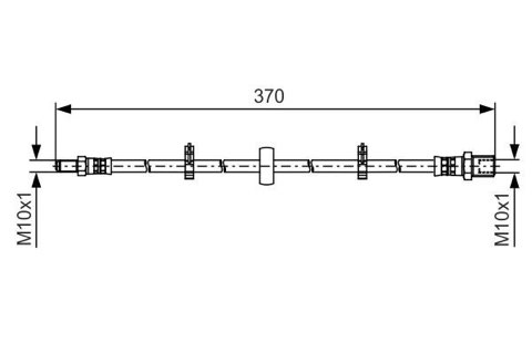 Bosch 1 987 481 508 Brake Hose, photo 3