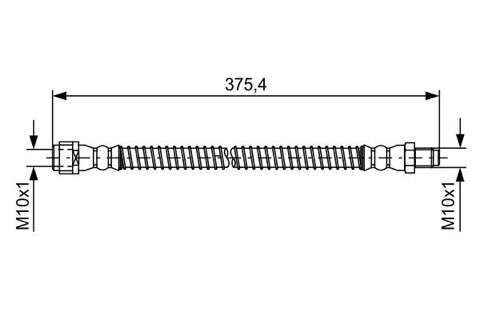Bosch 1 987 481 575 Brake Hose, photo 3
