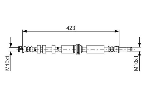 Bosch 1 987 481 601 Brake Hose, photo 3