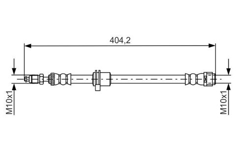 Bosch 1 987 481 679 Brake Hose, photo 3