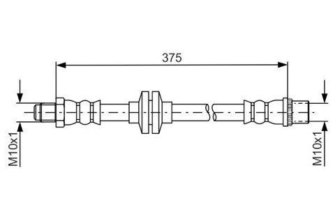 Bosch 1 987 481 695 Brake Hose