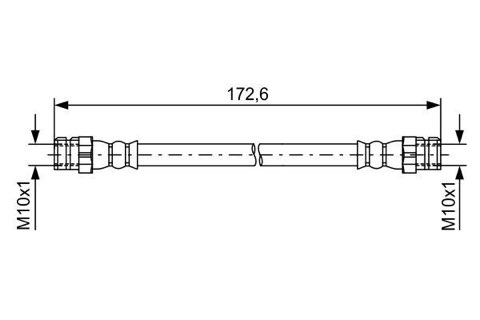 Bosch 1 987 481 737 Brake Hose