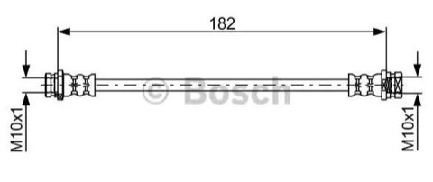 Bosch 1 987 481 752 Brake Hose, photo 2