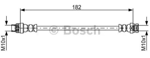Bosch 1 987 481 753 Brake Hose, photo 2