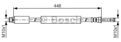 Bosch 1 987 481 777 Brake Hose, photo 2