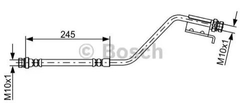 Bosch 1 987 481 876 Brake Hose, photo 2