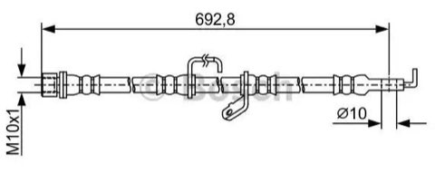 Bosch 1 987 481 921 Brake Hose, photo 2