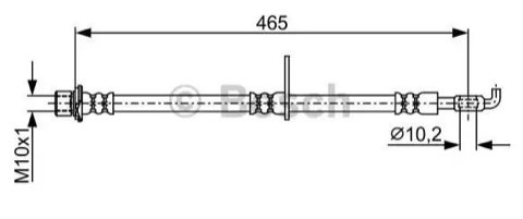 Bosch 1 987 481 924 Brake Hose, photo 2