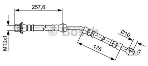 Bosch 1 987 481 932 Brake Hose, photo 2