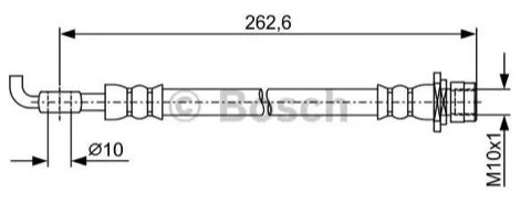 Bosch 1 987 481 936 Brake Hose, photo 2