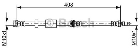 Bosch 1 987 481 943 Brake Hose, photo 2