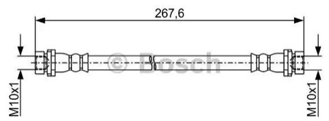 Bosch 1 987 481 948 Brake Hose, photo 2