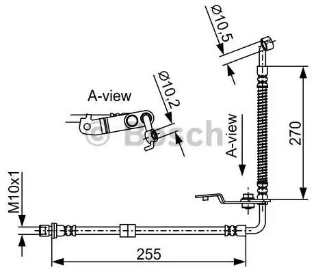 Bosch 1 987 481 953 Brake Hose, photo 2