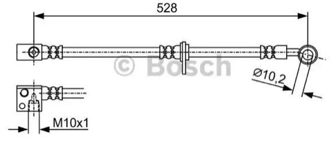 Bosch 1 987 481 975 Brake Hose, photo 2