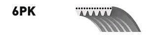 Bosch 1 987 946 294 Serpentine Belt, photo 3