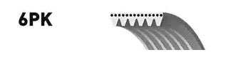 Bosch 1 987 946 295 Serpentine Belt, photo 3