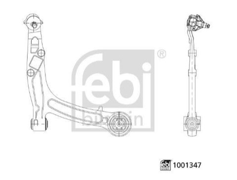 Febi Bilstein 1001347 Suspension Arm, photo 3