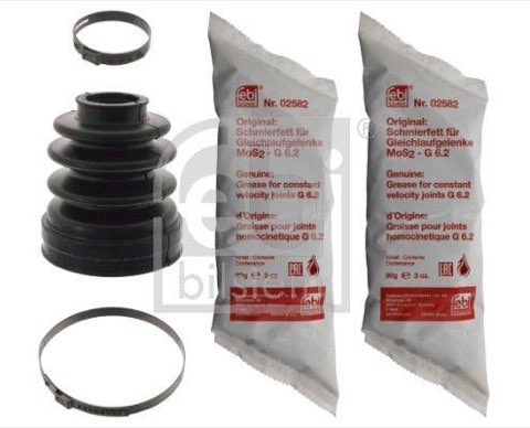Febi Bilstein 100344 CV Boot Kit, Drive Shaft, Transmission Sided, photo 2