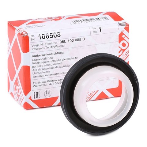 Febi Bilstein 106508 Crankshaft Seal, Frontal Sided, photo 2