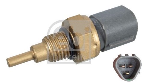 Febi Bilstein 106733 Sensor, Coolant Temperature, Grey, photo 2