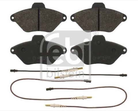 Febi Bilstein 16415 Brake Pad Set, photo 2