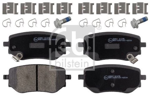 Febi Bilstein 16981 Brake Pad Set, photo 2