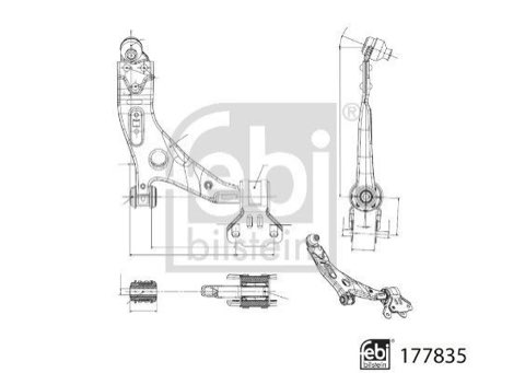 Febi Bilstein 177835 Suspension Arm, photo 3