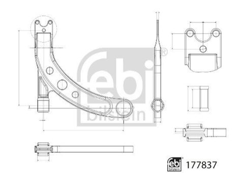 Febi Bilstein 177837 Suspension Arm, photo 3