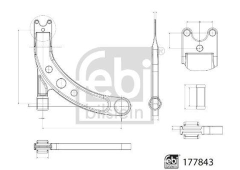 Febi Bilstein 177843 Suspension Arm, photo 3