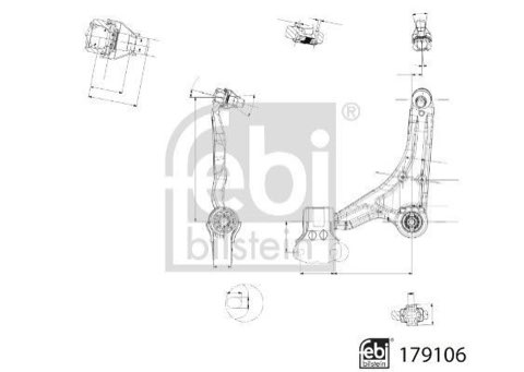 Febi Bilstein 179106 Suspension Arm, photo 3