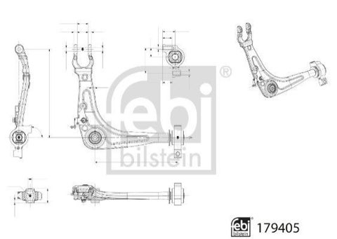 Febi Bilstein 179405 Suspension Arm, photo 3