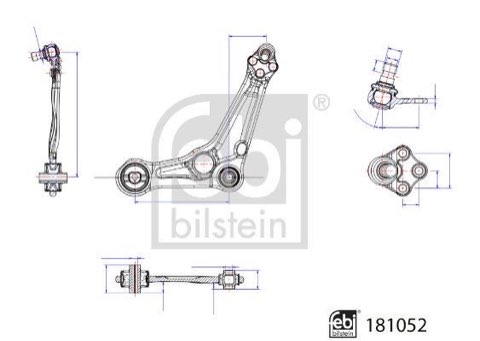 Febi Bilstein 181052 Suspension Arm, photo 3