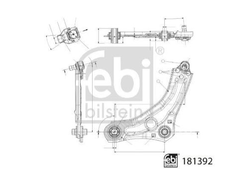 Febi Bilstein 181392 Suspension Arm, photo 3