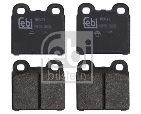 Febi Bilstein 183647 Brake Pad Set, photo 2