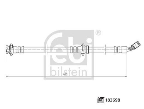 Febi Bilstein 183698 Brake Hose