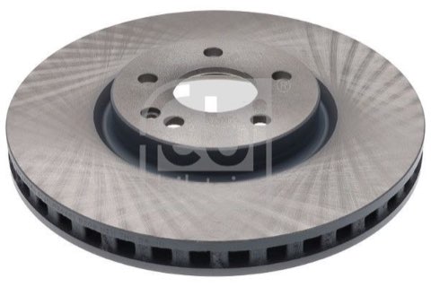 Febi Bilstein 186350 Brake Disc, photo 2