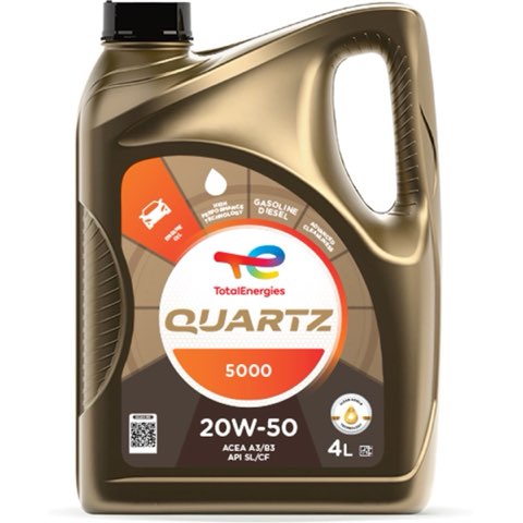 TotalEnergies Quartz 5000 213672 Engine Oil — 4L