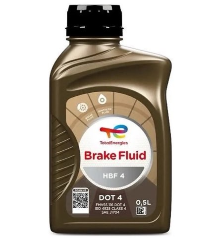 TotalEnergies HBF 4 DOT 4 213824 Brake Fluid — 0.5L