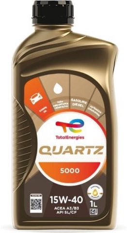 TotalEnergies Quartz 5000 2166236 Engine Oil — 1L 15W-40