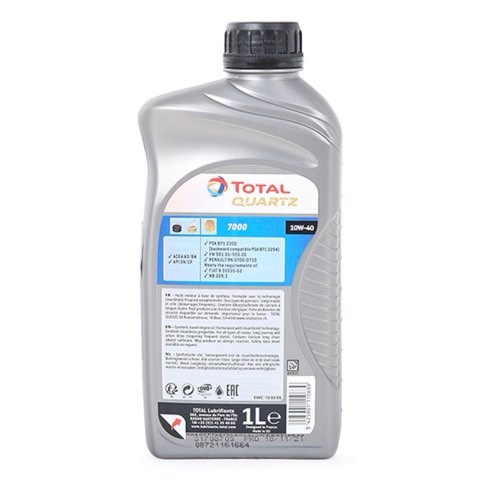 TotalEnergies Quartz 7000 2201528 Engine Oil — 1L, photo 3