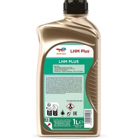 TotalEnergies LHM Plus 2202373 Central Hydraulic Oil — 1L PSA B71 2710, photo 2