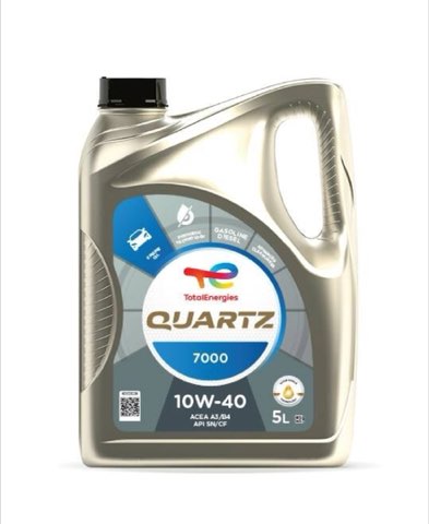 TotalEnergies Quartz 7000 2202845 Engine Oil — 5L API SN, API CF Canister