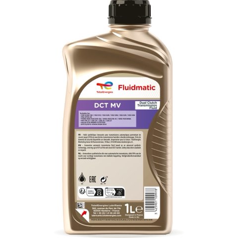TotalEnergies Fluidmatic DCT MV 2214012 Dual-Clutch Transmission Fluid — 1L, photo 2