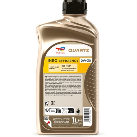 TotalEnergies Quartz 9000 Future FGC 2214318 Engine Oil — 1L, photo 2